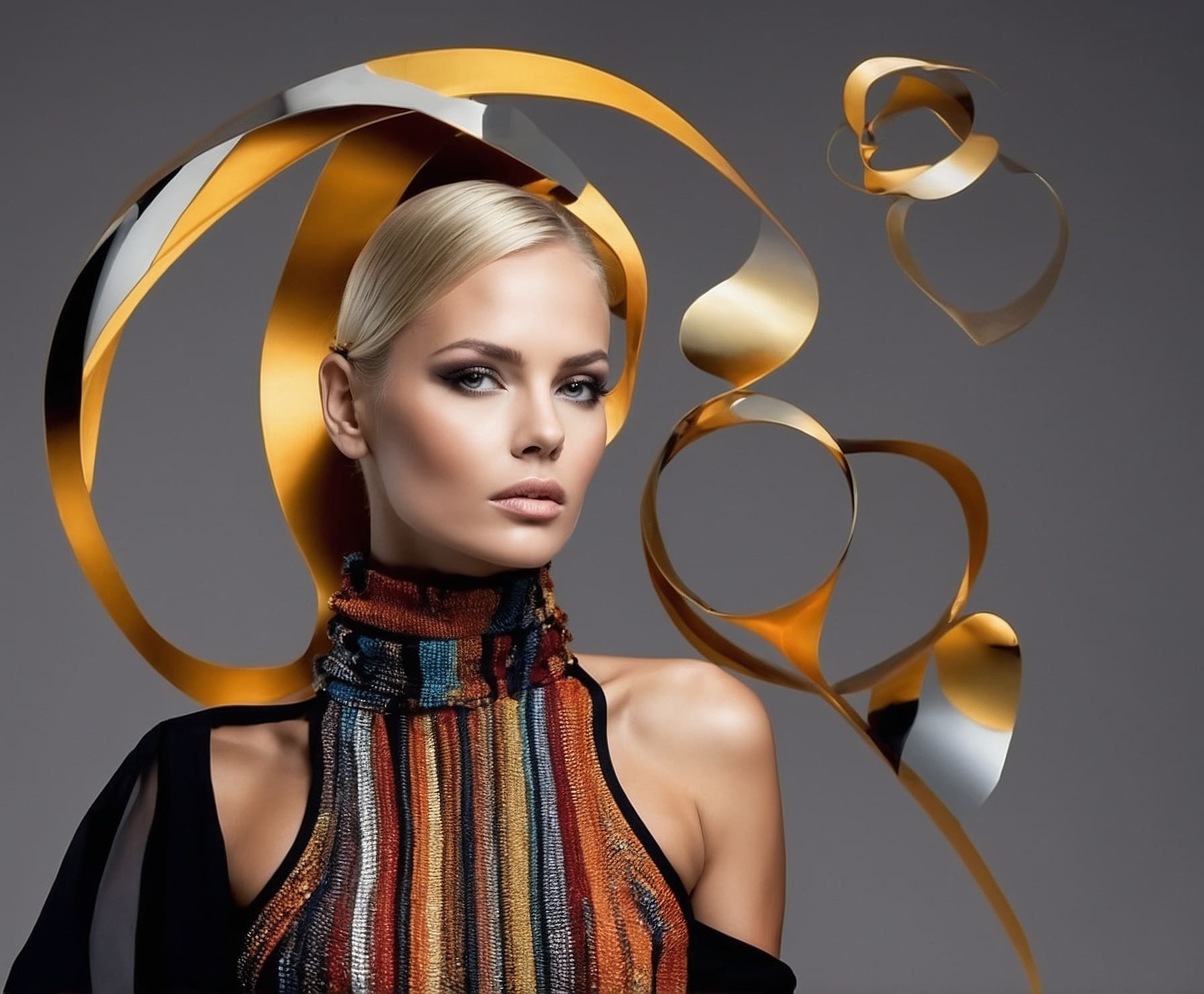 Imagen de estrategia digital en moda contemporánea